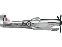 Hawker Tempest MK V Fighter Plane SN330 No 3 Squadron RAF Wunstorf Germany 1946 Oxford Aviation Series 1/72 Diecast Model Airplane Oxford Diecast AC103