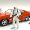 Hazmat Crew Figurine I 1/24 Scale Models American Diorama 76367