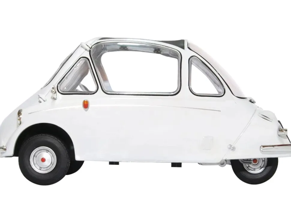 Heinkel Trojan Bubble Car RHD Right Hand Drive Grecian White 1/18 Diecast Model Car Oxford Diecast 18HE004