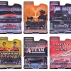 Hollywood Greatest Hits (2024) Set of 6 pieces 1/64 Diecast Model Cars by Greenlight