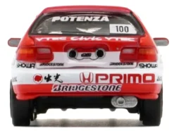 Honda Civic EG6 RHD (Right Hand Drive) #100 Osamu Nakako - Hideki Okada "Mugen Honda" "Japanese Touring Car Championship" (1993) 1/64 Diecast Model Car by BM Creations