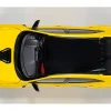 2021 Honda Civic Type R FK8 RHD Right Hand Drive Sunlight Yellow Limited Edition 1/18 Model Car Autoart 73225