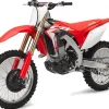 Honda CRF450R Dirt Bike Motorcycle Red and White 1/6 Diecast Model New Ray 49583