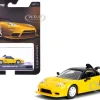 1995 Honda NSX-R GT RHD (Right Hand Drive) Yellow with Black Top "Collection" Series 1/64 Diecast Model Car by Majorette