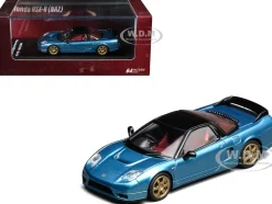Honda NSX-R (NA2) RHD (Right Hand Drive) Ice Blue Metallic with Black Top and Red Interior