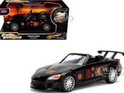 Honda S2000 Convertible Black with Graphics 