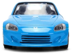 2001 Honda S2000 Convertible Blue with Graphics "Fast & Furious Remix - 25th Anniversary" Series 1/32 Diecast Model Car by Jada