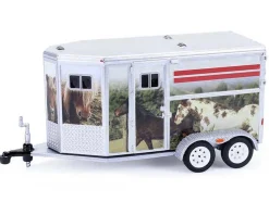 Horse Trailer Silver with Custom Horse Wrap