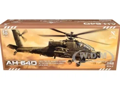 Hughes AH-64D Apache Longbow Helicopter "Charlie Company, 1st Battalion, 227th Aviation Regiment, 1st Cavalry Division, Operation Iraqi Freedom" (2003) United States Army 1/48 Diecast Model by Bless Wing