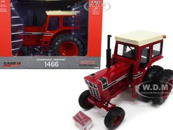 IH International Harvester 1466 Tractor Red Cream Top Case IH Agriculture Prestige Collection 1/16 Diecast Model ERTL TOMY 44260