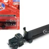 IH R-190 Tractor Truck 32' Flatbed Trailer Elkins Logging Co 1/87 HO Scale Model Classic Metal Works 31183