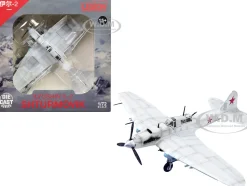 Ilyushin IL 2 Shturmovik Aircraft White 3rd Squadron 505th Air Assault Regiment 226th Air Assault Division Battle of Stalingrad 1942 Soviet Air Force 1/72 Diecast Model Airplane Legion LEG-14629LE