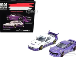 International Automotive Modified (IAM) "2025 Surayaba, Indonesia" Box Set of 2 Pieces 1/64 Diecast Model Cars by Inno Models
