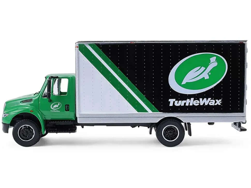2013 International Durastar Box Van "Turtle Wax" Green "H.D. Trucks" Series 26 1/64 Diecast Model Car by Greenlight