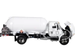 International DuraStar with Propane Body White 1/34 Diecast Model First Gear 10-4059