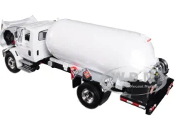 International DuraStar with Propane Body White 1/34 Diecast Model First Gear 10-4059