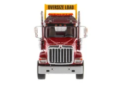 International HX520 Day Cab Tandem Tractor Red 1/50 Diecast Model Diecast Masters 71002