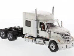 International LoneStar Sleeper Cab Truck Tractor White 1/50 Diecast Model Diecast Masters 71024