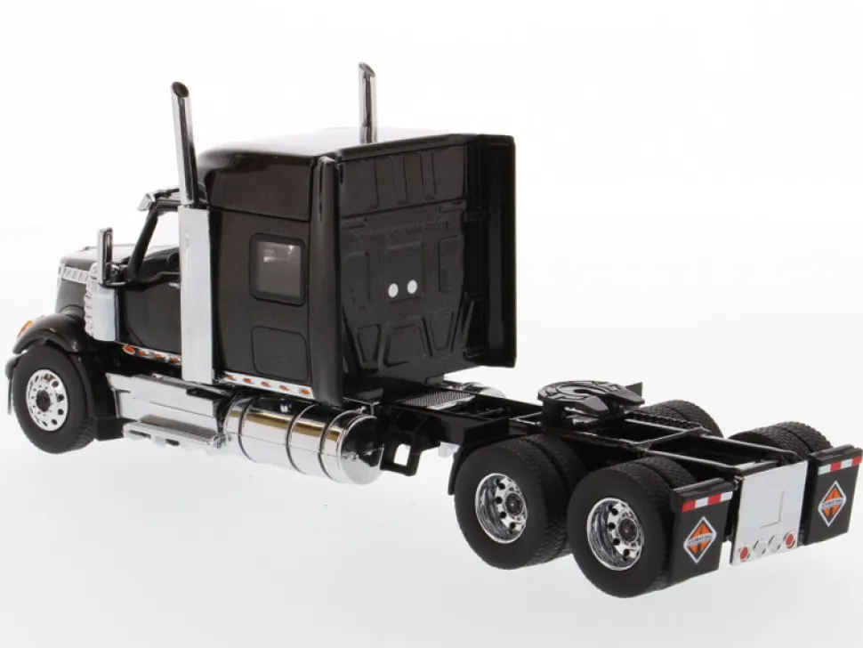 International LoneStar Sleeper Cab Truck Tractor Black 1/50 Diecast Model Diecast Masters 71023