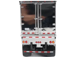 International Lonestar Truck with Sleeper Silver Metallic with