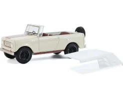 1967 International Scout 800 Sportop Cream with Brown Stripes and White Top 