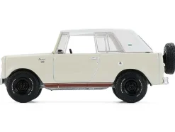 1967 International Scout 800 Sportop Cream with Brown Stripes and White Top 