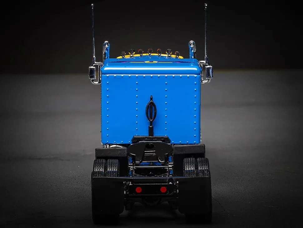 Iron Maiden "Powerslave" Transport Truck Blue "World Slavery Tour 1984-85" 1/50 Diecast Model by Corgi