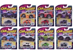 JDM Tuners Series 1 Set of 8 Pieces Diecast Model Cars by CarTuned