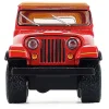 1980 Jeep CJ-7 Laredo Red with Tan Top "All Terrain" Series 17 1/64 Diecast Model Car by Greenlight