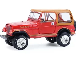 1980 Jeep CJ-7 Laredo Red with Tan Top 