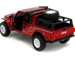 2020 Jeep Gladiator Pickup Truck Candy Red Pink Slips Series 1/32 Diecast Model Car Jada 35364