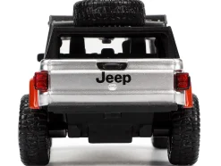 2020 Jeep Gladiator Pickup Truck Silver Colossus Diecast Figurine X-Men Marvel Hollywood Rides Series 1/32 Diecast Model Car Jada 33363