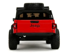 2020 Jeep Gladiator Rubicon Pickup Truck Red with Black Top and Extra Wheels 