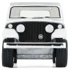 1971 Jeep Jeepster Commando White with Black Stripes "All Terrain" Series 17 1/64 Diecast Model Car by Greenlight
