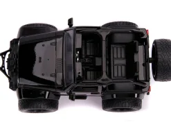 2007 Jeep Wrangler Black Extra Wheels Just Trucks Series 1/24 Diecast Model Car Jada 31560