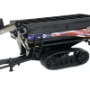 J&M 1112 X-Tended Reach Patriotic Grain Cart with Tracks Black 1/64 Diecast Model by SpecCast