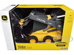 John Deere 318E Skid Steer 1/16 Diecast Model ERTL TOMY 45470