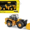 John Deere 904 P-Tier Wheel Loader Yellow and Gray "Prestige Collection" 1/50 Diecast Model by ERTL TOMY