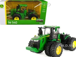 John Deere 9R 540 Tractor Dual Wheels Green Prestige Collection 1/32 Diecast Model ERTL TOMY 45771