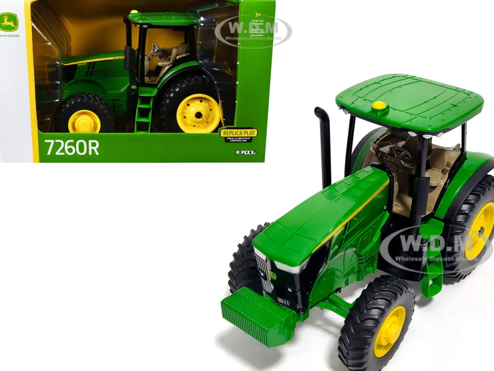 John Deere 7260R Tractor "Replica Play" Series 1/16 Diecast Model by ERTL TOMY