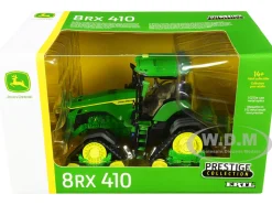 John Deere 8RX 410 Tracked Tractor Green Prestige Collection Series 1/32 Diecast Model ERTL TOMY 45707