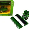 John Deere S780 Tracked Combine with 16-Row Corn Head and Draper Grain Head Green "Prestige Collection" Series 1/64 Diecast Model by ERTL TOMY
