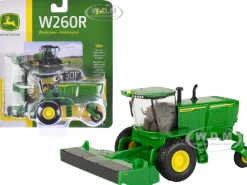 John Deere W260R Windrower Green 1/64 Diecast Model by ERTL TOMY