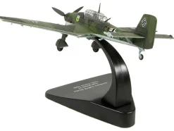 Junkers Ju 87B Stuka Stab Dive Bomber Plane III StG 77 Caen France 1940 Oxford Aviation Series 1/72 Diecast Model Airplane Oxford Diecast AC004