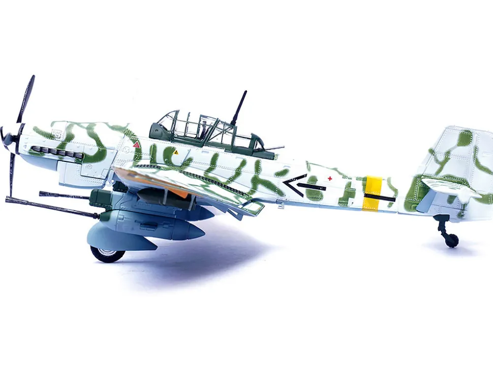 Junkers Ju 87G2 Stuka Bomber Aircraft "10.(Pz)/SG 2 Immelmann, Markisch Friedland, Pomerania" (1945) German Luftwaffe "Wing" Series 1/72 Diecast Model by Panzerkampf