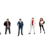 Kakkoii 6 piece Diecast Figures Set 1/64 Scale Models by American Diorama