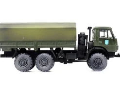 Kamaz 4310 Transport Truck Green Weathered Ukrainian Ground Forces 1/72 Diecast Model Legion LEG-12061LD