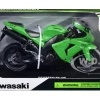 Kawasaki ZX 10R Ninja Motorcycle Green 1/12 Diecast Model New Ray 42443A