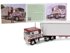 Kenworth K100 COE Flat Top and 53' Utility Trailer with Reefer