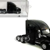 Kenworth T680 Sleeper Cab Black 1/87 (HO) Plastic Model Car by HO Logistics